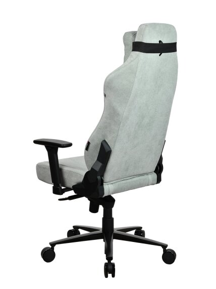 Arozzi Frame material: Metal; Wheel base: Aluminium; Upholstery: Soft Fabric | Arozzi | Gaming Chair | Vernazza SoftFabric | Pearl Green 3