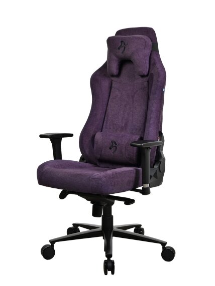 Arozzi Frame material: Metal; Wheel base: Aluminium; Upholstery: Soft Fabric | Arozzi | Gaming Chair | Vernazza SoftFabric | Purple 1