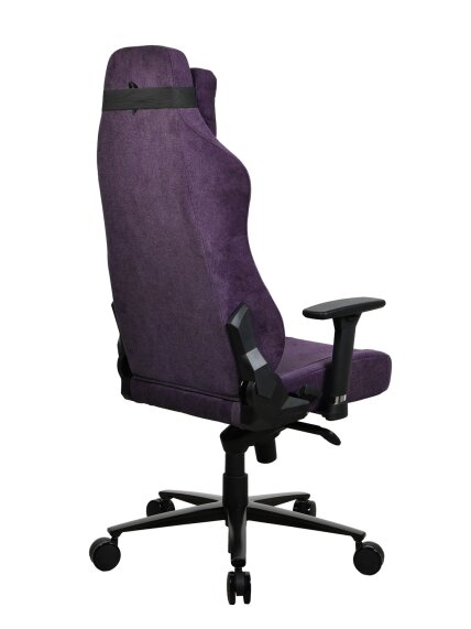 Arozzi Frame material: Metal; Wheel base: Aluminium; Upholstery: Soft Fabric | Arozzi | Gaming Chair | Vernazza SoftFabric | Purple 5