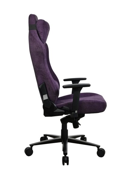 Arozzi Frame material: Metal; Wheel base: Aluminium; Upholstery: Soft Fabric | Arozzi | Gaming Chair | Vernazza SoftFabric | Purple 6