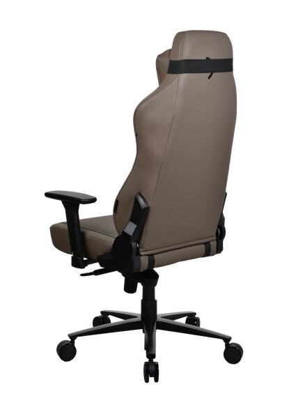 Arozzi Frame material: Metal; Wheel base: Aluminium; Upholstery: Soft PU | Arozzi | Gaming Chair | Vernazza SoftPU | Brown 3