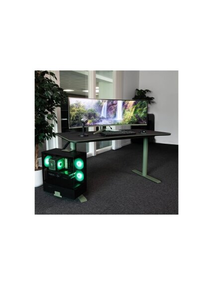 Arozzi Gaming Desk | Arena Medium | Forest Green 4