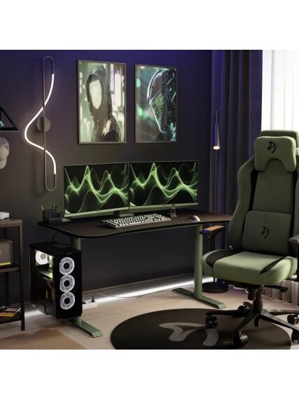 Arozzi Gaming Desk | Arena Medium | Forest Green 6 Arozzi Gaming Desk | Arena Medium | Forest Green 6