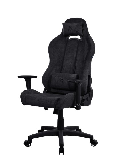 Arozzi Metal/Reinforced nylon | Gaming Chair | Torretta Soft Fabric | Pure Black 1