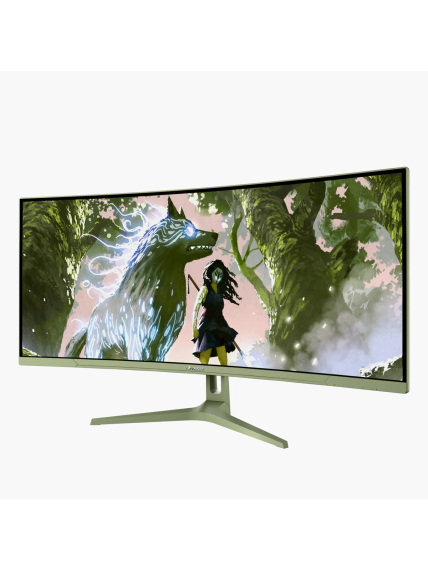 Arozzi | Nova | 34 " | VA | UWQHD | 21:9 | 165 Hz | 1 ms | 3440 x 1440 pixels | 350 cd/m² | HDMI ports quantity 2 | Forest Green 1