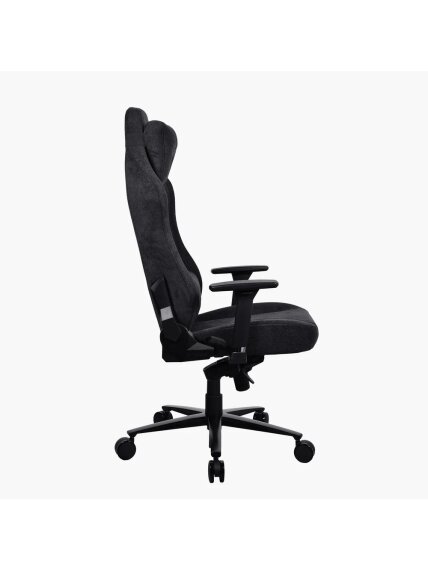 Arozzi Soft Fabric/Metal/Aluminium | Gaming Chair | Vernazza Soft Fabric | Pure Black 2 Arozzi Soft Fabric/Metal/Aluminium | Gaming Chair | Vernazza Soft Fabric | Pure Black 2