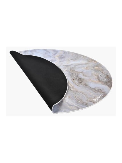 Arozzi Zona Round Floor Pad | White Marble 2 Arozzi Zona Round Floor Pad | White Marble 2