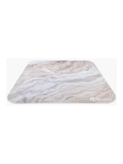 Arozzi Zona Square Floor Pad | White Marble Arozzi Zona Square Floor Pad | White Marble