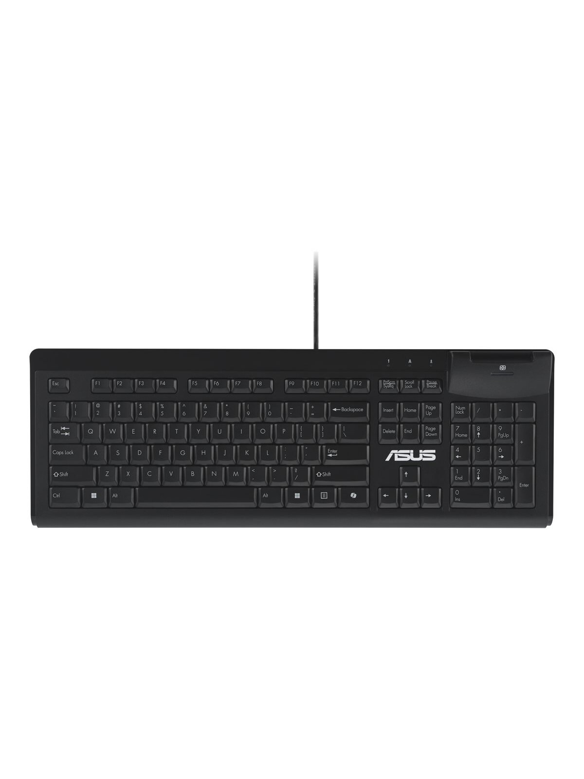 Asus KU100 | Smart Card Keyboard | Wired | US | Black 1