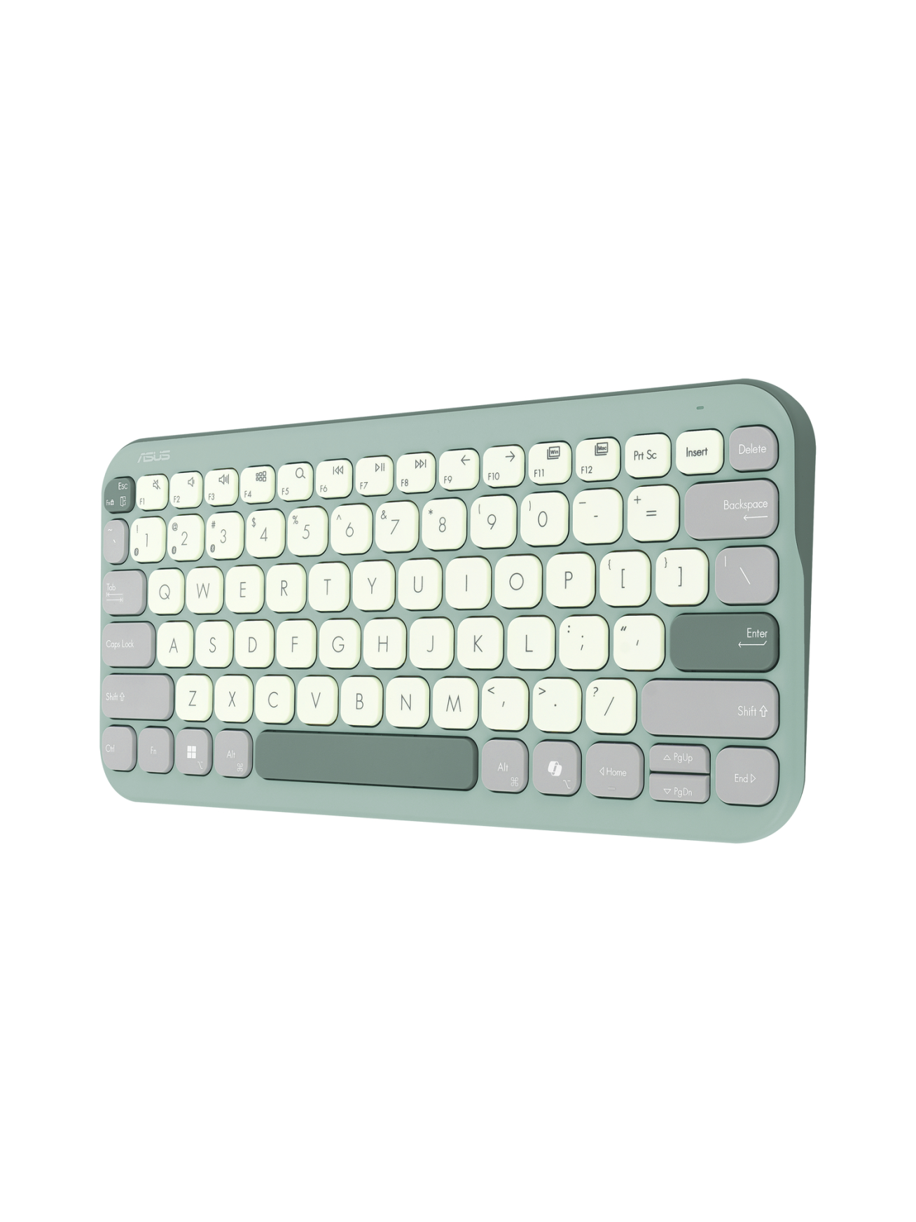 Asus Marshmallow KW100 | Keyboard | Wireless | US International | Green Tea Latte 4 Asus Marshmallow KW100 | Keyboard | Wireless | US International | Green Tea Latte 4