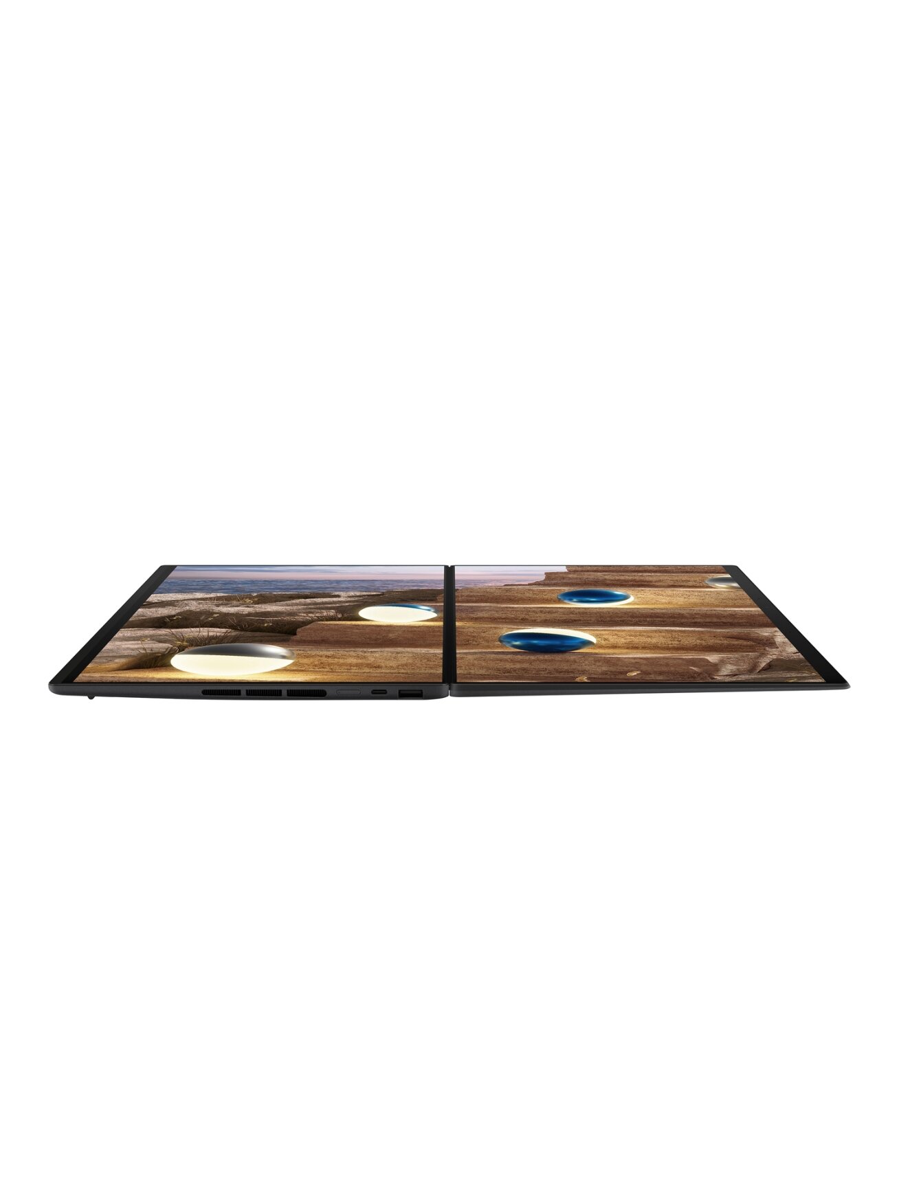 ASUS Zenbook Duo UX8407AA-SN094X | Asus Zenbook Duo UX8407AA-SN094X | Moher Gray | 14 " | OLED | Touchscreen | 3K | 2880 x 1800 pixels | 144 Hz | Glossy | Intel Core Ultra 9 | 388H | 32 GB | LPDDR5X | Solid-state drive capacity 2000 GB | Intel Arc Graphic 18