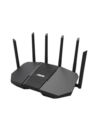 Asus BE9400 Tri-band WiFi 7 AiMesh Extendable Router | RT-BE90U | 802.11be | Ethernet LAN (RJ-45) ports 3 | Mesh Support Yes | MU-MiMO No | 4G/5G | Antenna type External
