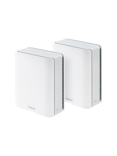 Asus | Dual-band WiFi 7 AiMesh Extendable Router | ZenWiFi BD4 (2pk) | 802.11be | 3600 Mbit/s | 3600 Mbit/s | Ethernet LAN (RJ-45) ports 2 | Mesh Support Yes | MU-MiMO Yes | Antenna type Internal Asus | Dual-band WiFi 7 AiMesh Extendable Router | ZenWiFi BD4 (2pk) | 802.11be | 3600 Mbit/s | 3600 Mbit/s | Ethernet LAN (RJ-45) ports 2 | Mesh Support Yes | MU-MiMO Yes | Antenna type Internal