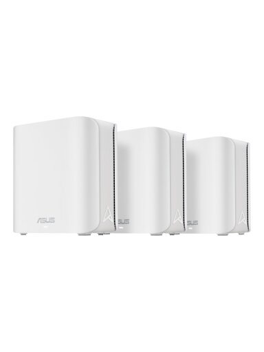 Asus Dual-band WiFi 7 AiMesh Extendable Router | ZenWiFi BD4 (3pk) | 802.11be | Mesh Support Yes | MU-MiMO Yes | No mobile broadband | Antenna type Internal