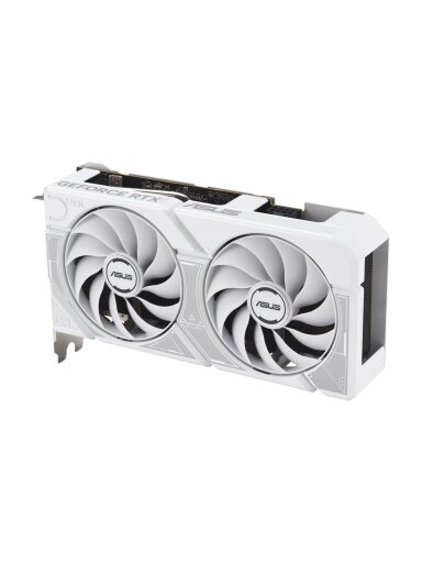 Asus Dual GeForce RTX 5060 White OC Edition 8GB GDDR7 | NVIDIA | 8 GB | GeForce RTX 5060 | GDDR7 | HDMI ports quantity 1 | PCI Express 5.0
