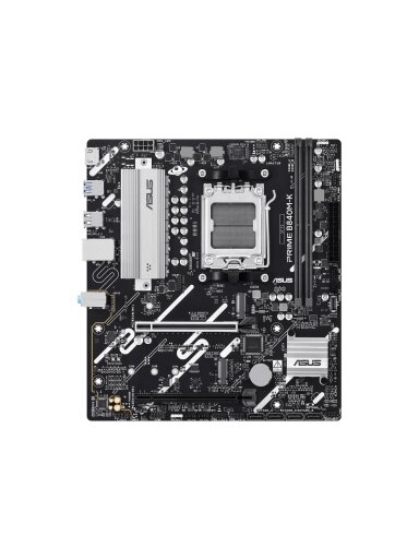 Asus PRIME B840M-K | Processor family AMD | Processor socket AM5 | DDR5 | Supported hard disk drive interfaces SATA, M.2 | Number of SATA connectors 2 Asus PRIME B840M-K | Processor family AMD | Processor socket AM5 | DDR5 | Supported hard disk drive interfaces SATA, M.2 | Number of SATA connectors 2