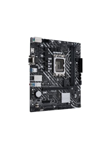 Asus | PRIME H610M-D D4 | Processor family Intel | Processor socket  LGA1700 | DDR4 DIMM | Memory slots 2 | Supported hard disk drive interfaces SATA, M.2 | Number of SATA connectors 4 | Chipset Intel H610 | mATX
