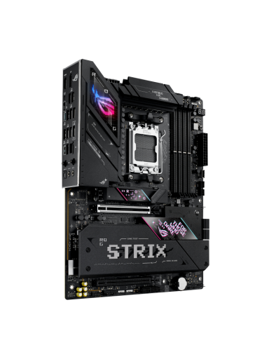 Asus ROG STRIX B850-E GAMING WIFI | Processor family AMD | Processor socket AM5 | DDR5 | Supported hard disk drive interfaces SATA, M.2 | Number of SATA connectors 4 Asus ROG STRIX B850-E GAMING WIFI | Processor family AMD | Processor socket AM5 | DDR5 | Supported hard disk drive interfaces SATA, M.2 | Number of SATA connectors 4