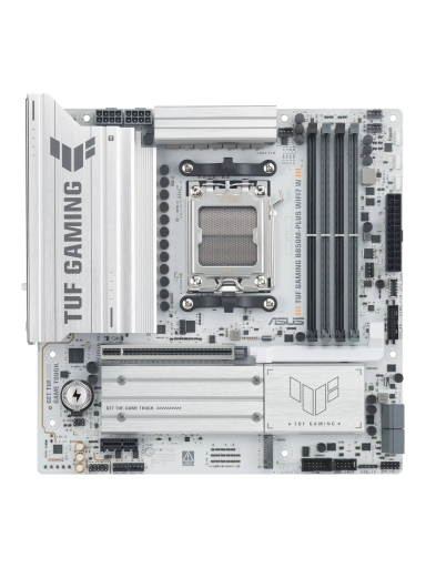 Asus TUF GAMING B850M-PLUS WIFI7 W | Processor family AMD | Processor socket AM5 | DDR5 | Supported hard disk drive interfaces SATA, M.2 | Number of SATA connectors 4 Asus TUF GAMING B850M-PLUS WIFI7 W | Processor family AMD | Processor socket AM5 | DDR5 | Supported hard disk drive interfaces SATA, M.2 | Number of SATA connectors 4