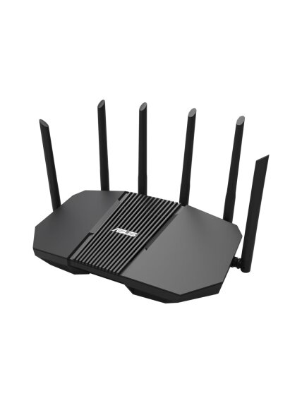 Asus BE9400 Tri-band WiFi 7 AiMesh Extendable Router | RT-BE90U | 802.11be | Ethernet LAN (RJ-45) ports 3 | Mesh Support Yes | MU-MiMO No | 4G/5G | Antenna type External