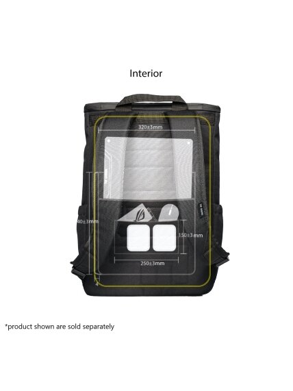 Asus BP4701 ROG BACKPACK/15_17 | Asus BP4701 | Notebook carrying backpack | Fits up to size 17 " | Backpack | Black 1