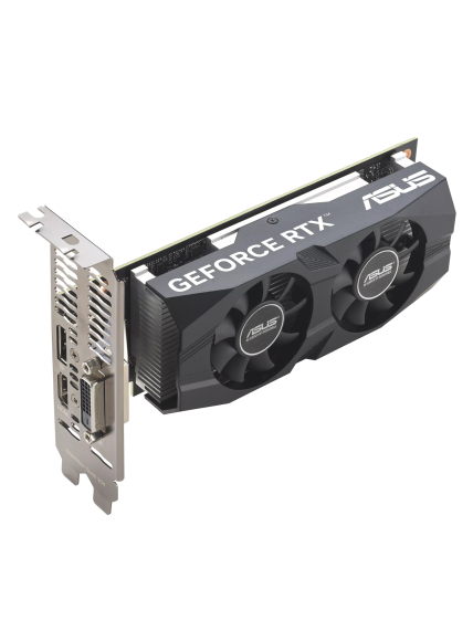 Asus GeForce RTX 3050 LP BRK OC Edition 6GB GDDR6 | NVIDIA | 6 GB | GeForce RTX 3050 | GDDR6 | DVI-D ports quantity 1 | HDMI ports quantity 1 | PCI Express 4.0 2 Asus GeForce RTX 3050 LP BRK OC Edition 6GB GDDR6 | NVIDIA | 6 GB | GeForce RTX 3050 | GDDR6 | DVI-D ports quantity 1 | HDMI ports quantity 1 | PCI Express 4.0 2