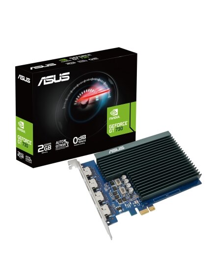 Asus | GT730-4H-SL-2GD5 | NVIDIA | 2 GB | GeForce GT 730 | GDDR5 | HDMI ports quantity 4 | PCI Express 2.0 | Memory clock speed 5010 MHz | Processor frequency 902 MHz 2 Asus | GT730-4H-SL-2GD5 | NVIDIA | 2 GB | GeForce GT 730 | GDDR5 | HDMI ports quantity 4 | PCI Express 2.0 | Memory clock speed 5010 MHz | Processor frequency 902 MHz 2