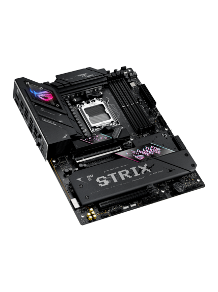 Asus ROG STRIX B850-E GAMING WIFI | Processor family AMD | Processor socket AM5 | DDR5 | Supported hard disk drive interfaces SATA, M.2 | Number of SATA connectors 4 5 Asus ROG STRIX B850-E GAMING WIFI | Processor family AMD | Processor socket AM5 | DDR5 | Supported hard disk drive interfaces SATA, M.2 | Number of SATA connectors 4 5