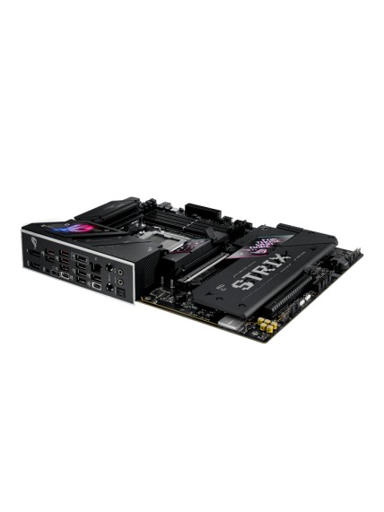 Asus ROG STRIX B850-E GAMING WIFI | Processor family AMD | Processor socket AM5 | DDR5 | Supported hard disk drive interfaces SATA, M.2 | Number of SATA connectors 4 6 Asus ROG STRIX B850-E GAMING WIFI | Processor family AMD | Processor socket AM5 | DDR5 | Supported hard disk drive interfaces SATA, M.2 | Number of SATA connectors 4 6