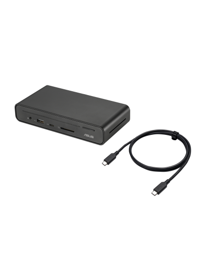 Asus Triple Display USB-C Dock Duo DC301 Duo | 90XB0A5N-BDS010 | Ethernet LAN (RJ-45) ports 1 | DisplayPorts quantity 2 | HDMI ports quantity 1 4 Asus Triple Display USB-C Dock Duo DC301 Duo | 90XB0A5N-BDS010 | Ethernet LAN (RJ-45) ports 1 | DisplayPorts quantity 2 | HDMI ports quantity 1 4
