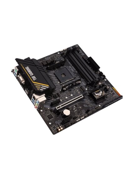 Asus | TUF GAMING A520M-PLUS II | Processor family AMD | Processor socket AM4 | DDR4 DIMM | Memory slots 4 | Supported hard disk drive interfaces SATA, M.2 | Number of SATA connectors 4 | Chipset AMD A520 | Micro ATX 6 Asus | TUF GAMING A520M-PLUS II | Processor family AMD | Processor socket AM4 | DDR4 DIMM | Memory slots 4 | Supported hard disk drive interfaces SATA, M.2 | Number of SATA connectors 4 | Chipset AMD A520 | Micro ATX 6