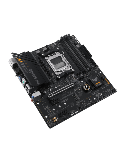 Asus | TUF GAMING A620M-PLUS | Processor family AMD | Processor socket AM5 | DDR5 DIMM | Memory slots 4 | Supported hard disk drive interfaces SATA, M.2 | Number of SATA connectors 4 | Chipset AMD A620 | Micro-ATX 3 Asus | TUF GAMING A620M-PLUS | Processor family AMD | Processor socket AM5 | DDR5 DIMM | Memory slots 4 | Supported hard disk drive interfaces SATA, M.2 | Number of SATA connectors 4 | Chipset AMD A620 | Micro-ATX 3