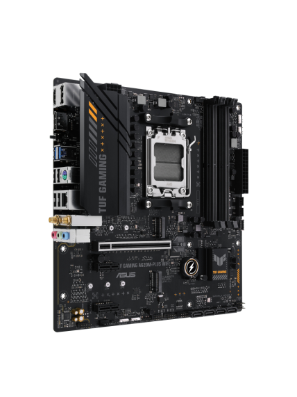 Asus | TUF GAMING A620M-PLUS WIFI | Processor family AMD | Processor socket AM5 | DDR5 DIMM | Memory slots 4 | Supported hard disk drive interfaces SATA, M.2 | Number of SATA connectors 4 | Chipset AMD A620 | Micro-ATX 1 Asus | TUF GAMING A620M-PLUS WIFI | Processor family AMD | Processor socket AM5 | DDR5 DIMM | Memory slots 4 | Supported hard disk drive interfaces SATA, M.2 | Number of SATA connectors 4 | Chipset AMD A620 | Micro-ATX 1