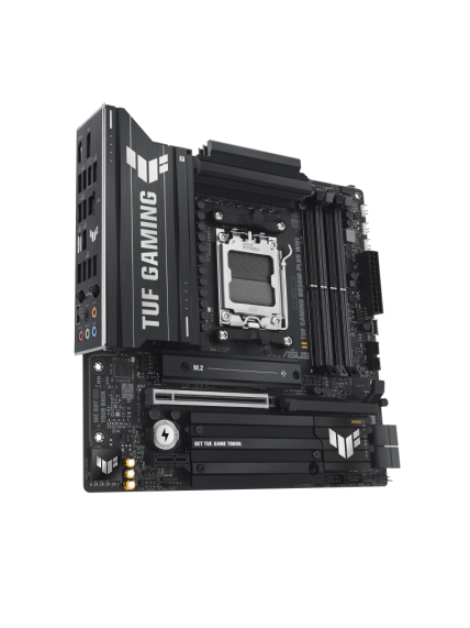 Asus TUF GAMING B850M-PLUS WIFI | Processor family AMD | Processor socket AM5 | DDR5 | Supported hard disk drive interfaces M.2, SATA | Number of SATA connectors 4 2 Asus TUF GAMING B850M-PLUS WIFI | Processor family AMD | Processor socket AM5 | DDR5 | Supported hard disk drive interfaces M.2, SATA | Number of SATA connectors 4 2