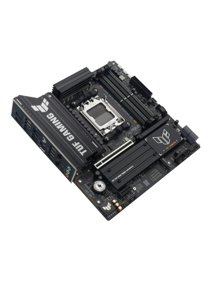 Asus TUF GAMING B850M-PLUS WIFI7 | Processor family AMD | Processor socket AM5 | DDR5 | Supported hard disk drive interfaces SATA, M.2 | Number of SATA connectors 4 3 Asus TUF GAMING B850M-PLUS WIFI7 | Processor family AMD | Processor socket AM5 | DDR5 | Supported hard disk drive interfaces SATA, M.2 | Number of SATA connectors 4 3