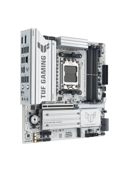 Asus TUF GAMING B850M-PLUS WIFI7 W | Processor family AMD | Processor socket AM5 | DDR5 | Supported hard disk drive interfaces SATA, M.2 | Number of SATA connectors 4 1 Asus TUF GAMING B850M-PLUS WIFI7 W | Processor family AMD | Processor socket AM5 | DDR5 | Supported hard disk drive interfaces SATA, M.2 | Number of SATA connectors 4 1