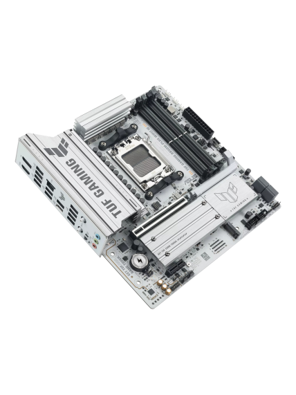 Asus TUF GAMING B850M-PLUS WIFI7 W | Processor family AMD | Processor socket AM5 | DDR5 | Supported hard disk drive interfaces SATA, M.2 | Number of SATA connectors 4 3 Asus TUF GAMING B850M-PLUS WIFI7 W | Processor family AMD | Processor socket AM5 | DDR5 | Supported hard disk drive interfaces SATA, M.2 | Number of SATA connectors 4 3
