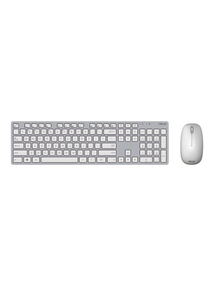 Asus W5000 | Keyboard and Mouse Set | Wireless | US | White 1 Asus W5000 | Keyboard and Mouse Set | Wireless | US | White 1