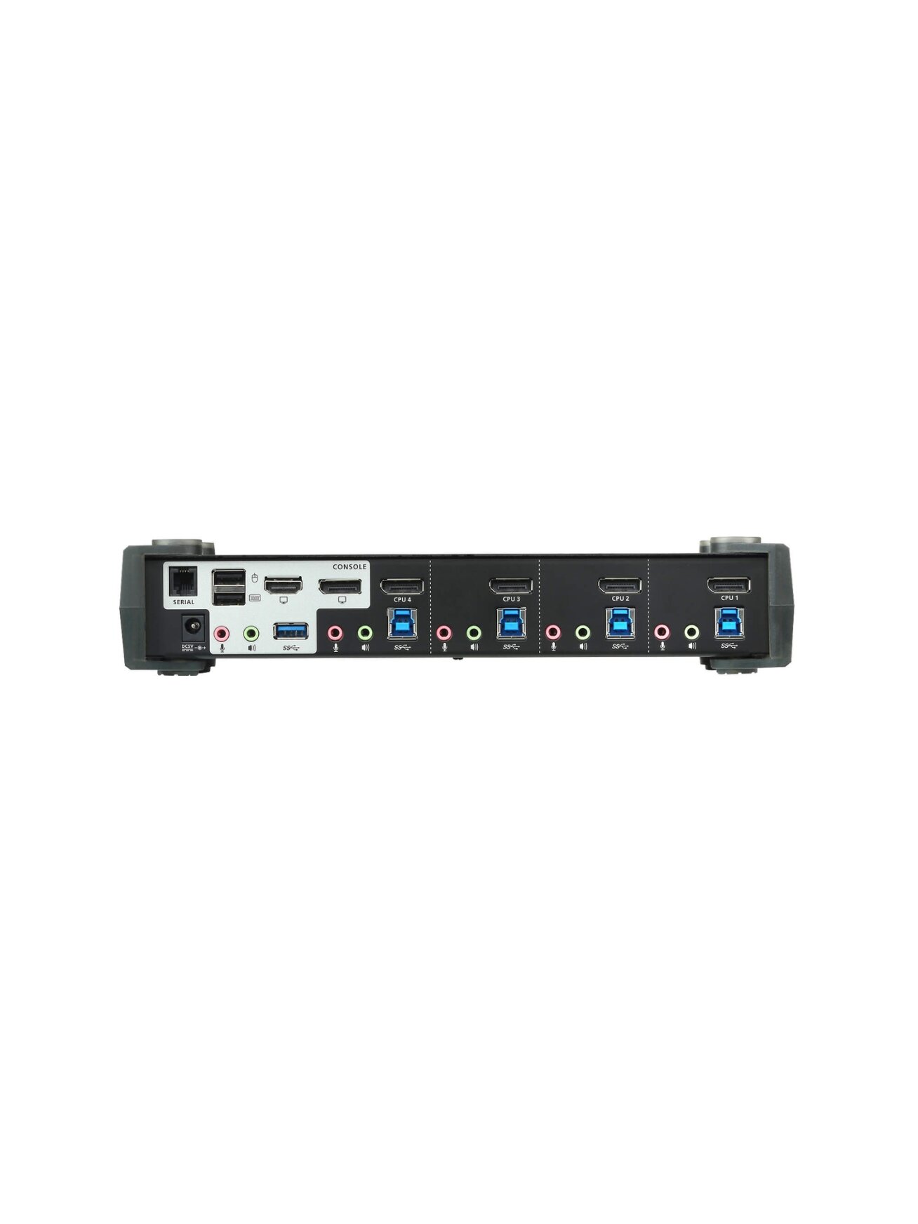 Aten | 4-Port USB3.0 4K DisplayPort KVMP Switch with Built-in MST Hub | CS1924M 2