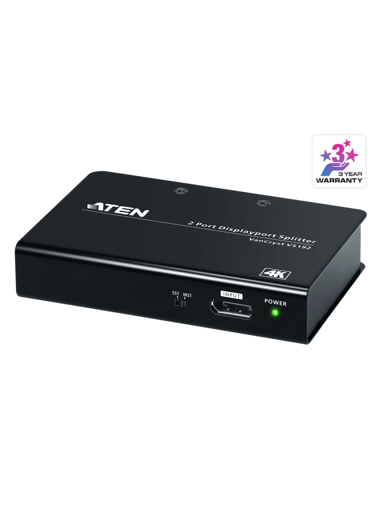 Aten | VS192-AT-G | Video/audio splitter - 2 ports Aten | VS192-AT-G | Video/audio splitter - 2 ports