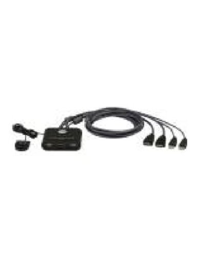 Aten | 2-Port USB FHD HDMI Cable KVM Switch | CS22HF Aten | 2-Port USB FHD HDMI Cable KVM Switch | CS22HF