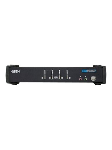 Aten 4-Port USB DVI/Audio KVMP Switch | Aten | 4-Port USB DVI/Audio KVMP™ Switc Aten 4-Port USB DVI/Audio KVMP Switch | Aten | 4-Port USB DVI/Audio KVMP™ Switc