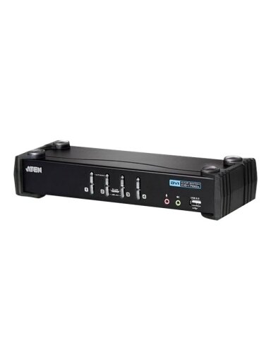 Aten 4-Port USB DVI/Audio KVMP Switch | Aten | 4-Port USB DVI/Audio KVMP™ Switc Aten 4-Port USB DVI/Audio KVMP Switch | Aten | 4-Port USB DVI/Audio KVMP™ Switc
