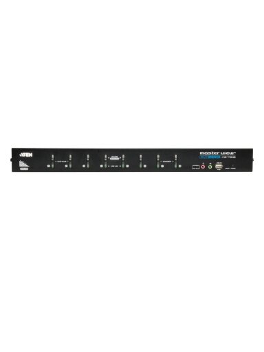 Aten | 8-Port USB DVI/Audio KVM Switch | CS1768 Aten | 8-Port USB DVI/Audio KVM Switch | CS1768