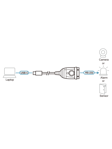 Aten | Adapter | UC232C-AT | USB-C to RS-232