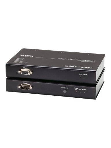 Aten | USB HDMI HDBaseT2.0 KVM Extender w/o Ethernet port version | CE820 Aten | USB HDMI HDBaseT2.0 KVM Extender w/o Ethernet port version | CE820