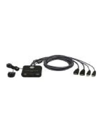 Aten | 2-Port USB FHD HDMI Cable KVM Switch | CS22HF Aten | 2-Port USB FHD HDMI Cable KVM Switch | CS22HF