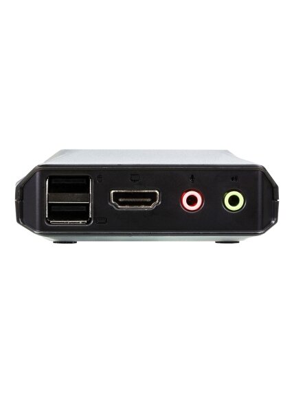 Aten | 2-Port USB 4K HDMI Cable KVM Switch with Remote Port Selector | CS22H-AT 2 Aten | 2-Port USB 4K HDMI Cable KVM Switch with Remote Port Selector | CS22H-AT 2