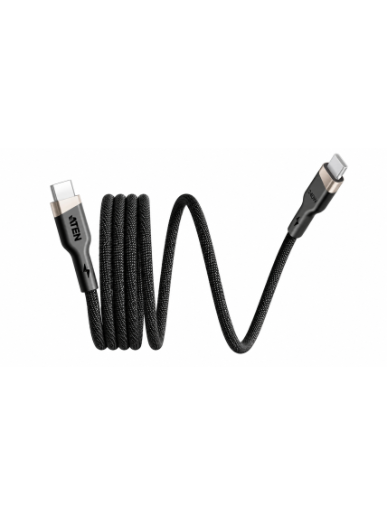 Aten 240W USB-C to USB-C Magnetic Charging Cable, 1 m | 2L-3101P240M | USB-C to USB-C