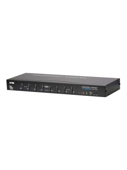 Aten | 8-Port USB DVI/Audio KVM Switch | CS1768 Aten | 8-Port USB DVI/Audio KVM Switch | CS1768